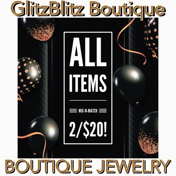 Any 2/$20! Silver & Black Gem Spider Drop Earrings - Picture 8 of 8